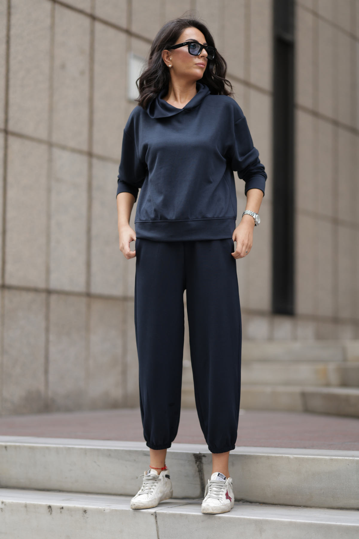 Modal kumaş sweat eşofman altı takım